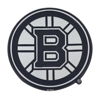 Boston Bruins Auto Emblem Premium Metal Chrome Special Order