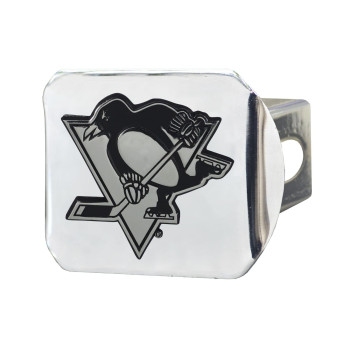 Fanmats 15152 Nhl Pittsburgh Penguins Chrome Hitch Cover 34X4