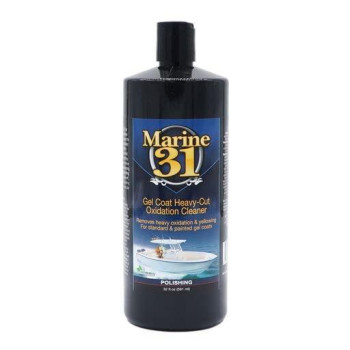 Marine 31 Gel Coat Heavycut Oxidation Cleaner 32 Oz Bottle Ecofriendly Cleaning Polishing Formula For Standard Or Painted