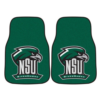 Fanmats Northeastern State University 2Pc Carpet Car Mat Set17X27