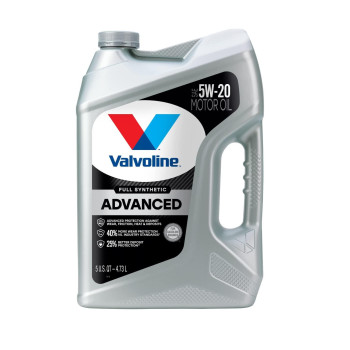 Valvoline Advanced Full Synthetic Sae 5W20 Motor Oil 5 Qt