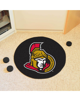 Fanmats Ottawa Senators Puck Floor Mat