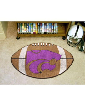 Fanmats Kansas State Wildcats Footballshaped Mats