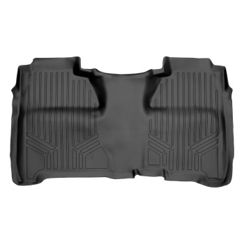 Maxliner Floor Mats 2Nd Row Liner Black For Crew Cab 20142018 Silveradosierra 150020152019 25003500 Hd