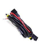 H11 H9 H8 880 881 Automotive Relay Wiring Fuse Harness With Plug Play Connector 40A