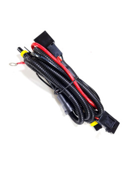 H11 H9 H8 880 881 Automotive Relay Wiring Fuse Harness With Plug Play Connector 40A