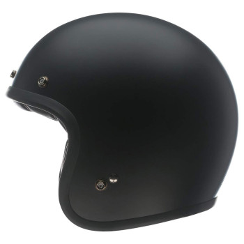 Bell Custom 500 Openface Motorcycle Helmetsolid Matte Black Large