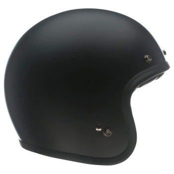 Bell Custom 500 Openface Motorcycle Helmetsolid Matte Black Medium