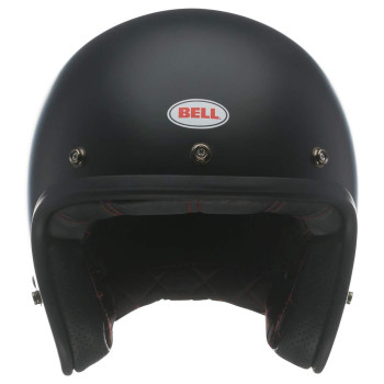 Bell Custom 500 Openface Motorcycle Helmetsolid Matte Black Medium