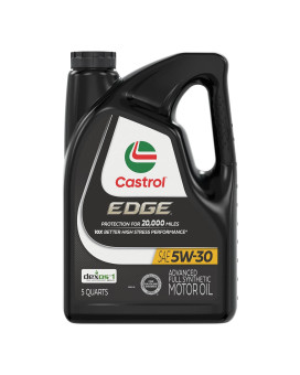 Castrol Edge 5W30 Advanced Full Synthetic Motor Oil 5 Quarts