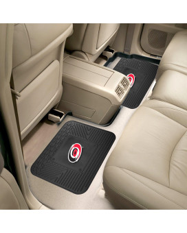 Nhl Carolina Hurricanes Back Seat Car Mats 2 Piece Set