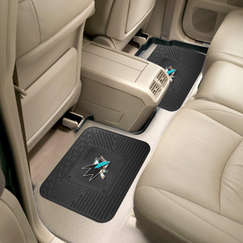 Nhl San Jose Sharks Back Seat Car Mats 2 Piece Set