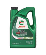 Castrol Gtx High Mileage 10W40 Synthetic Blend Motor Oil 5 Quarts