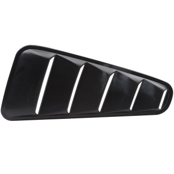 Ikon Motorsports Window Louver Compatible With 20102014 Ford Mustang Pp Rearside Window Scoop Cover Sun Shade 2011 2012 2013