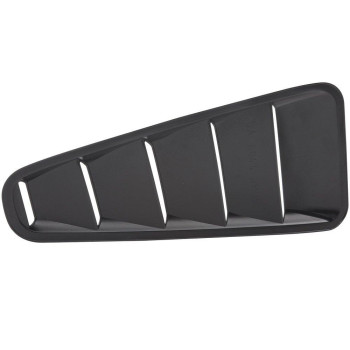 Ikon Motorsports Window Louver Compatible With 20102014 Ford Mustang Pp Rearside Window Scoop Cover Sun Shade 2011 2012 2013