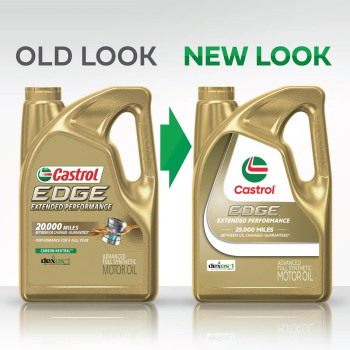 Castrol Edge Extended Performance 5W30 Advanced Full Synthetic Motor Oil 5 Quarts Pack Of 3