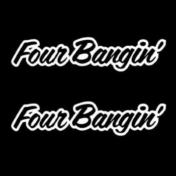 Ijdmtoy Four Bangin Jdm Cool Dope Sortaflash Style Car Window Bumper Vinyl Decal Stickers