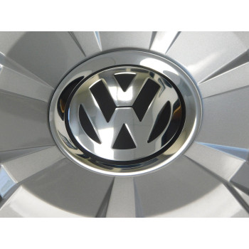 Genuine Oem Vw Single Hubcap Jettasedan 20112014 Cover Fits 16Inch Wheel 5C0601147Aqlv