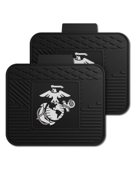 Fanmats 16948 Fanmats Military Marines Utility Mat 2 Piece Team Color 14X17