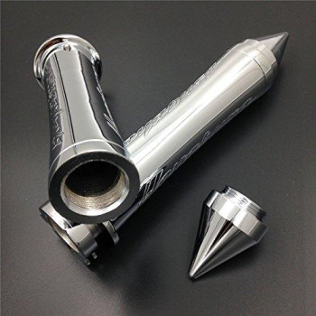 Htt Custom 78 22Mm Handlebar Grips For Suzuki Gsxr 1300 R Hayabusa All Year Chrome