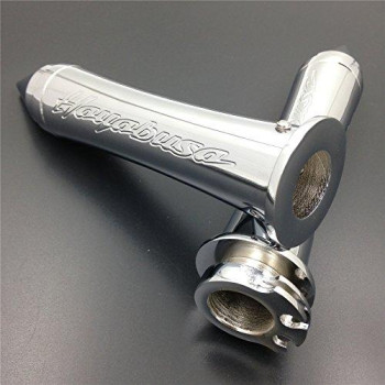 Htt Custom 78 22Mm Handlebar Grips For Suzuki Gsxr 1300 R Hayabusa All Year Chrome