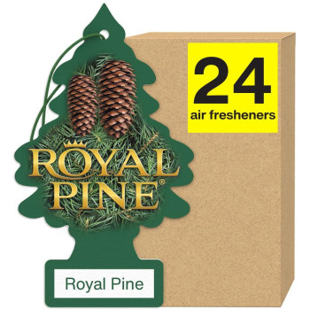 Little Trees Air Fresheners Car Air Freshener Hanging Tree Provides Long Lasting Scent For Auto Or Home Royal Pine 24 Air Fre