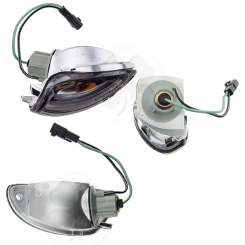 Nocut Front Mirror Turn Signal For Suzuki Gsxr 600 750 Euro Light Blink Smoke