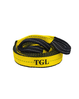 Tgl 2 Inch 20 Foot Tow Strap With Reinforced Loops 10 000 Pound Capacity