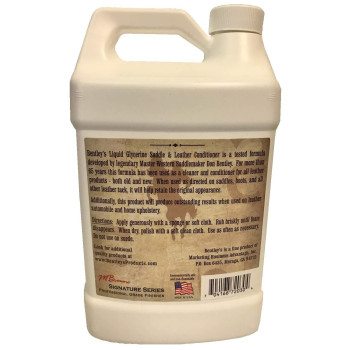 Bentley Liquid Glycerine Saddle Leather Conditioner Soap 128 Oz One Gallon