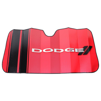 Plasticolor 003705R01 Dodge Red Windshield Sunshade