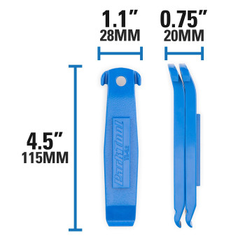 Park Tool 2 Carded Tire Lever Set