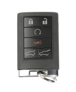 Gm Genuine Parts 22756466 6 Button Keyless Entry Remote Key Fob