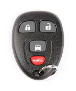 Gm Genuine Parts 20877108 4 Button Keyless Entry Remote Key Fob