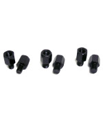 Mmg 8Mm Rhrh Thread Mirror Adapter Conversion Kit 8Mm To 10Mm Rhrh To Rhlh Black