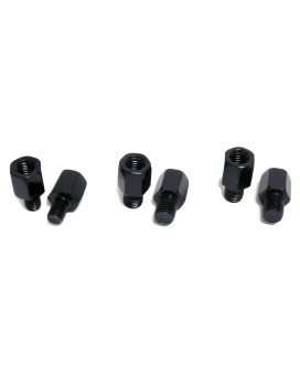 Mmg 8Mm Rhrh Thread Mirror Adapter Conversion Kit 8Mm To 10Mm Rhrh To Rhlh Black