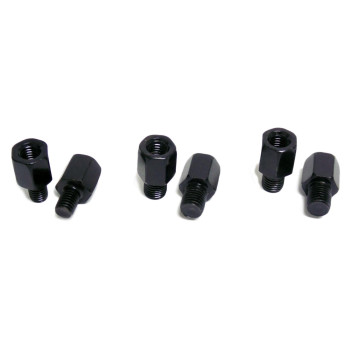 Mmg 8Mm Rhrh Thread Mirror Adapter Conversion Kit 8Mm To 10Mm Rhrh To Rhlh Black