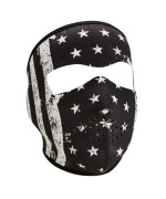 Zanheadgear Neoprene Full Face Mask Vintage Flag