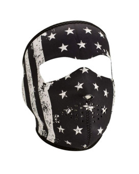 Zanheadgear Neoprene Full Face Mask Vintage Flag