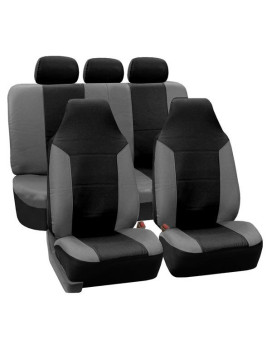 Royal Leather Car Seat Covers - GRAYBLACK