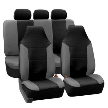 Royal Leather Car Seat Covers - GRAYBLACK