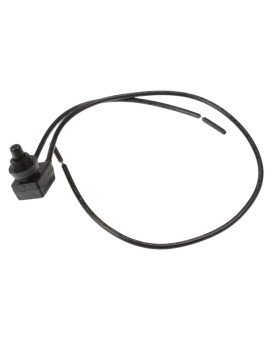 Hengs 270164 Roof Vent Push Button Switch With Wires Black