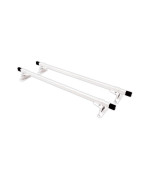 Vantech Universal Pickup Topper M1000 Ladder Rack W 60 Bar Steel White