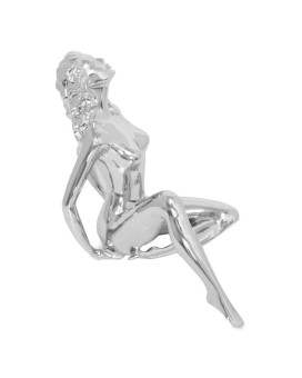 Gg Grand General 48420 Chrome Lady Hood Ornament