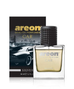 Areon Mcp05 Car Air Freshener Perfume For Men Women 17 Fl Oz 50Ml Glass Bottle Silver