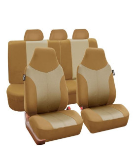 Supreme Twill Seat Covers - BEIGETAN