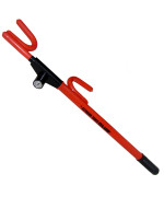 Winner International 00018 Extreme Truck Club Steering Wheel Lock Red