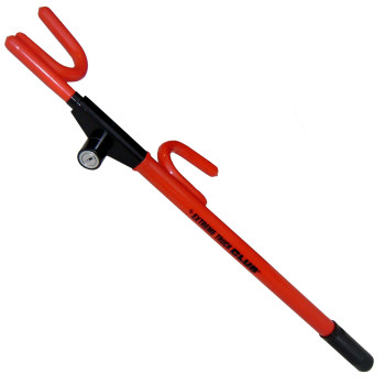 Winner International 00018 Extreme Truck Club Steering Wheel Lock Red