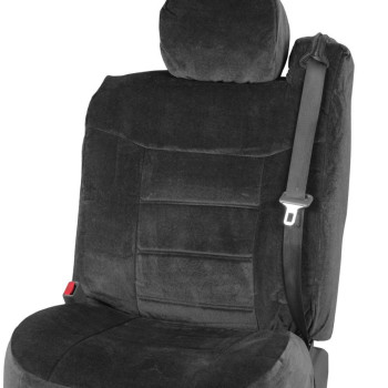 Front Seat Covers For 200007 Chevy Gmc Suv Trucks Black Encore Fabric