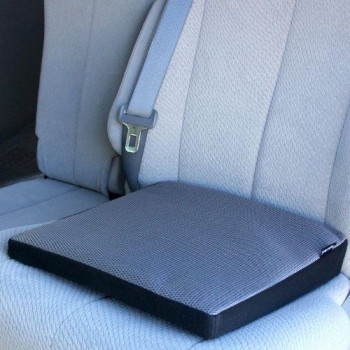 Yupbizauto Breathable Ergonomic Wedge Car Seat Cushion Office Chair Support Comfortable Pressurerelief Pad For Back Tailbon