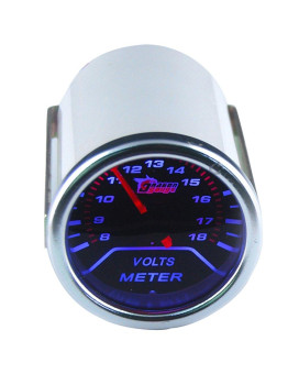 Esupport Car 2 52Mm Volt Gauge Meter Voltage Automotive Universal